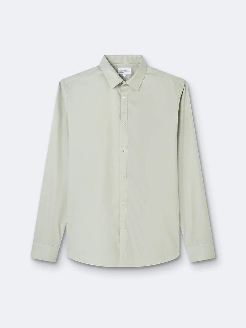 Chemise extra-slim sans repassage unie