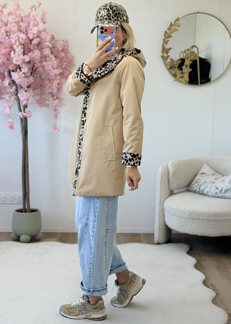 Parka reversible