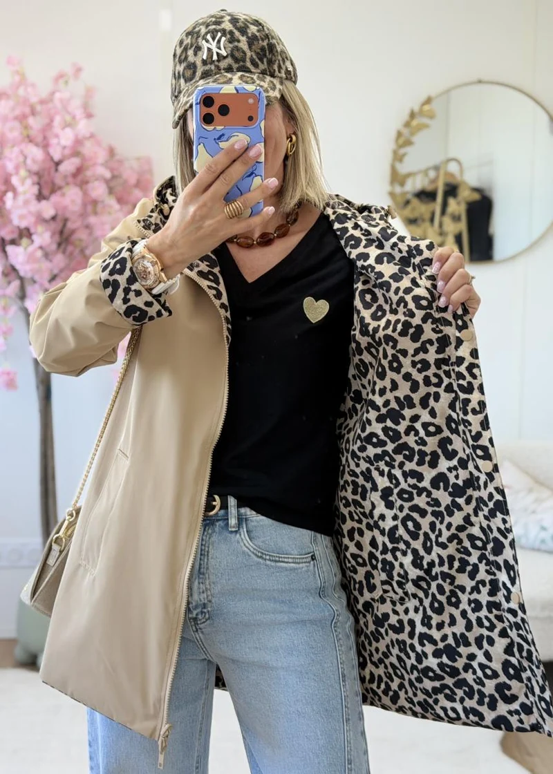 Parka reversible