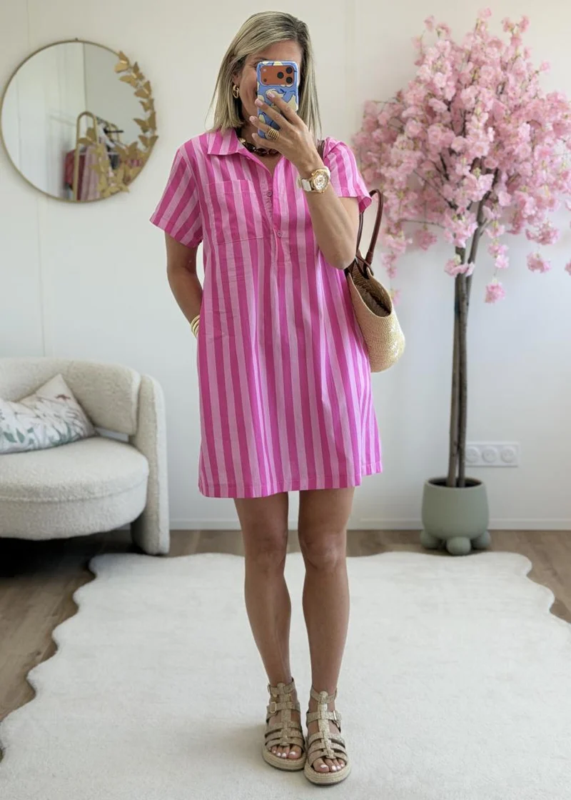 Robe Kessy fushia