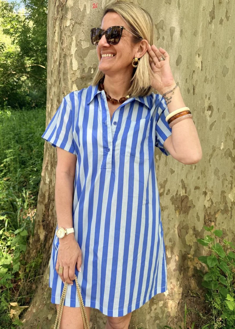 Robe Kessy bleue