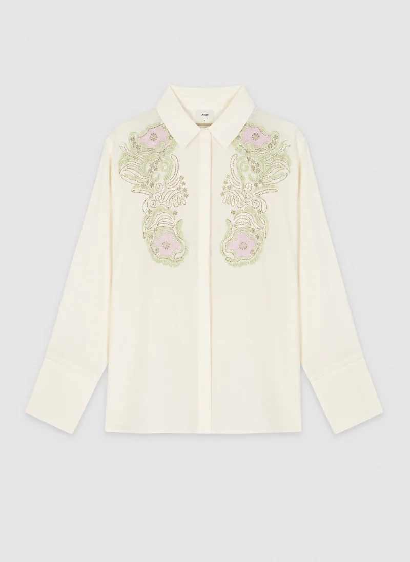CHEMISE SHANTYLA écru