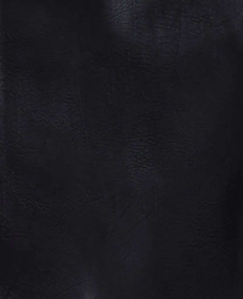 Blouson en simili forme boule
