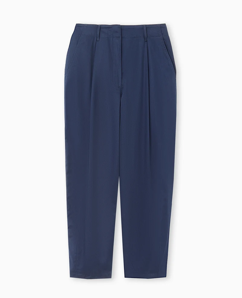 Pantalon balloon en toile