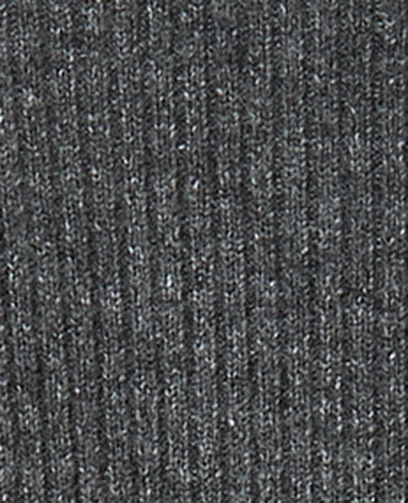 Robe courte en maille côtelée