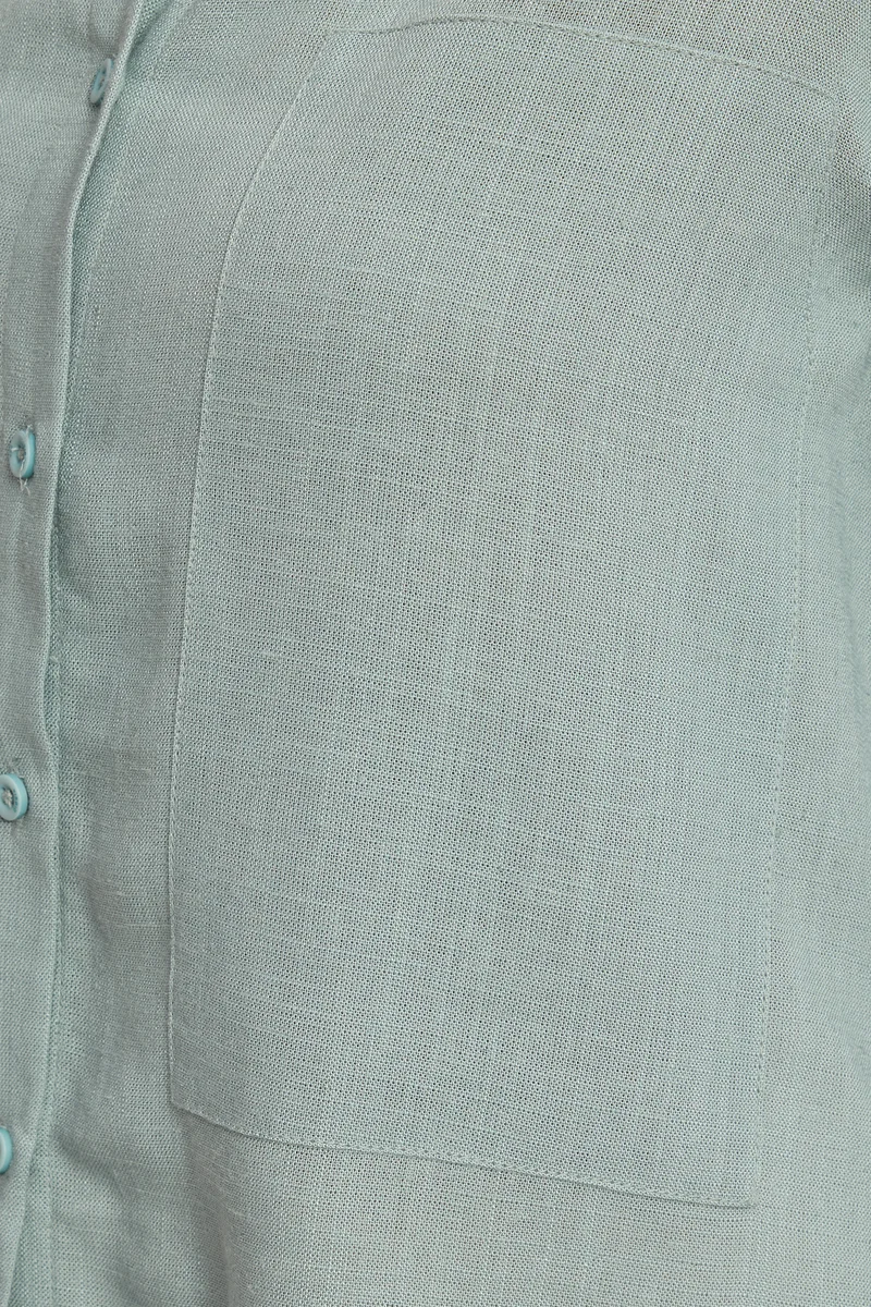 Farima|Relaxed Fit High-Low Hem Shirt
