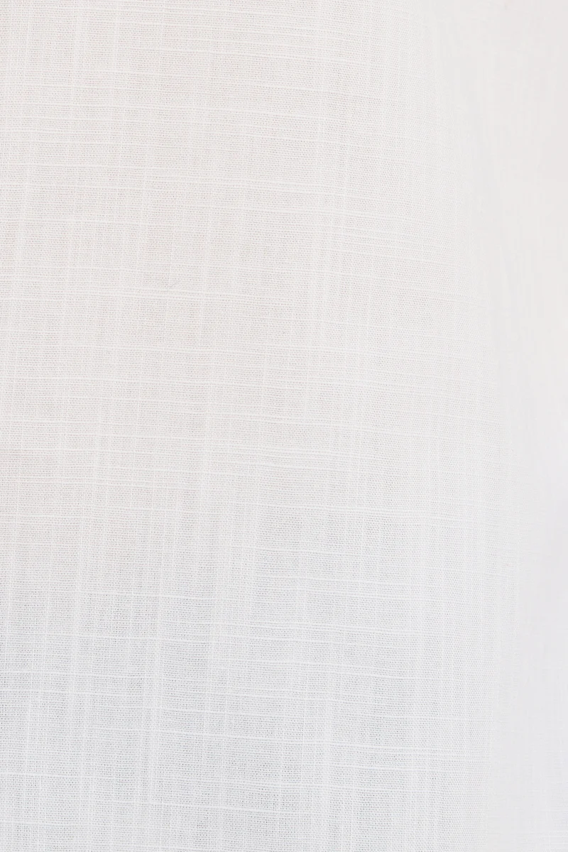Niasin| 100% Cotton Shirt With Back Slit