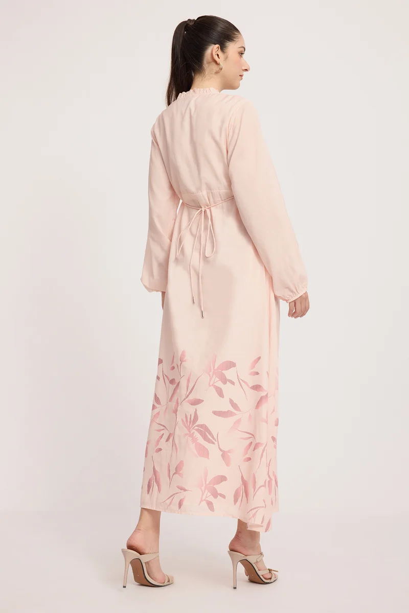 Eija|100% Cotton Printed Maxi Dress