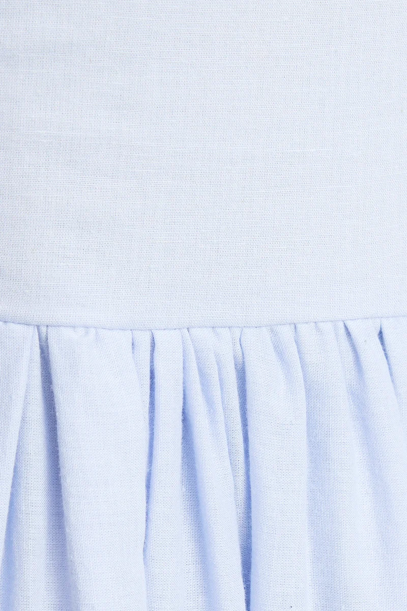 Yalietzi|100% Cotton Strappy Midi Dress