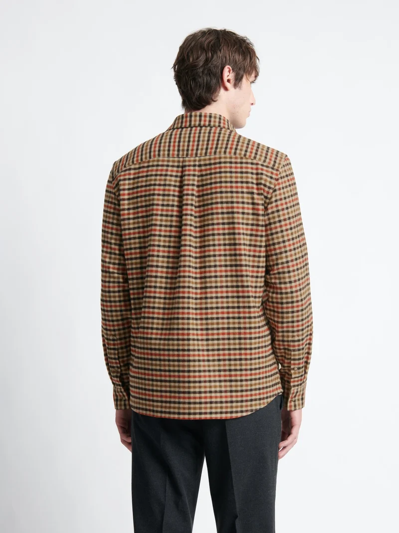 Chemise à carreaux en coton - L'atelier