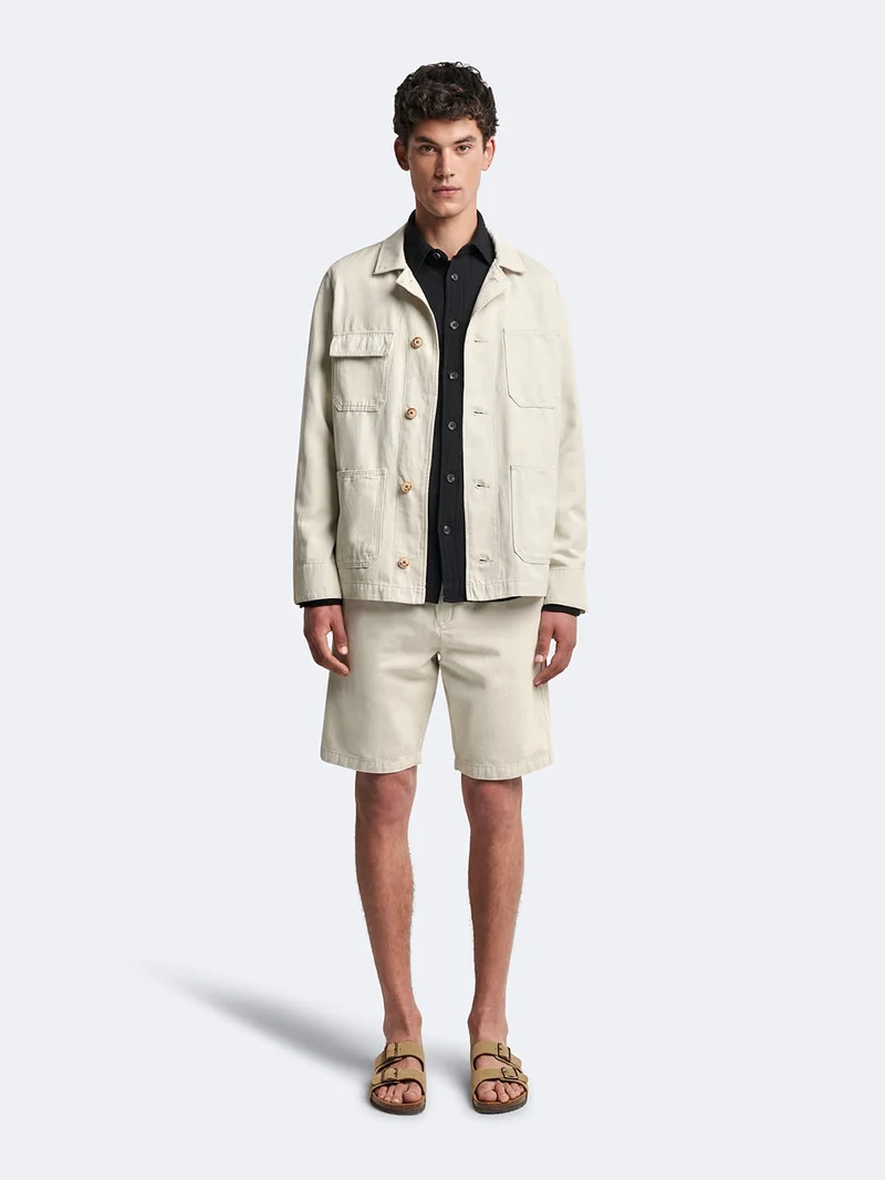 Chemise regular en 100% gaze de coton
