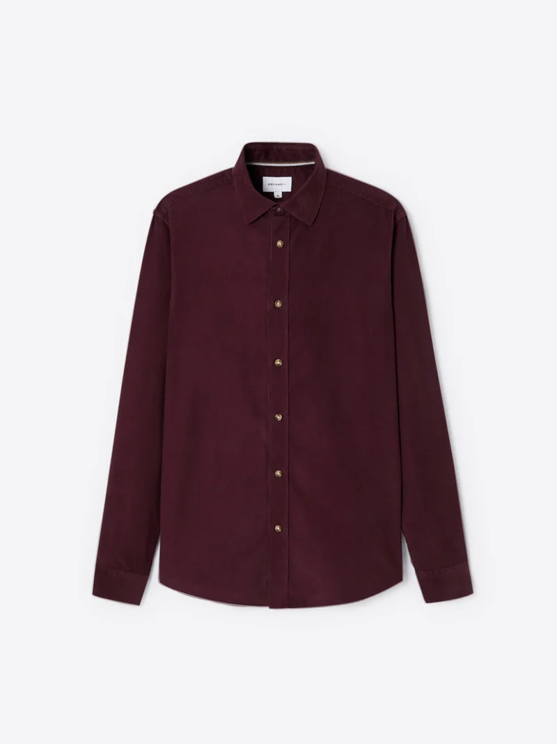 Chemise en velours 100% coton