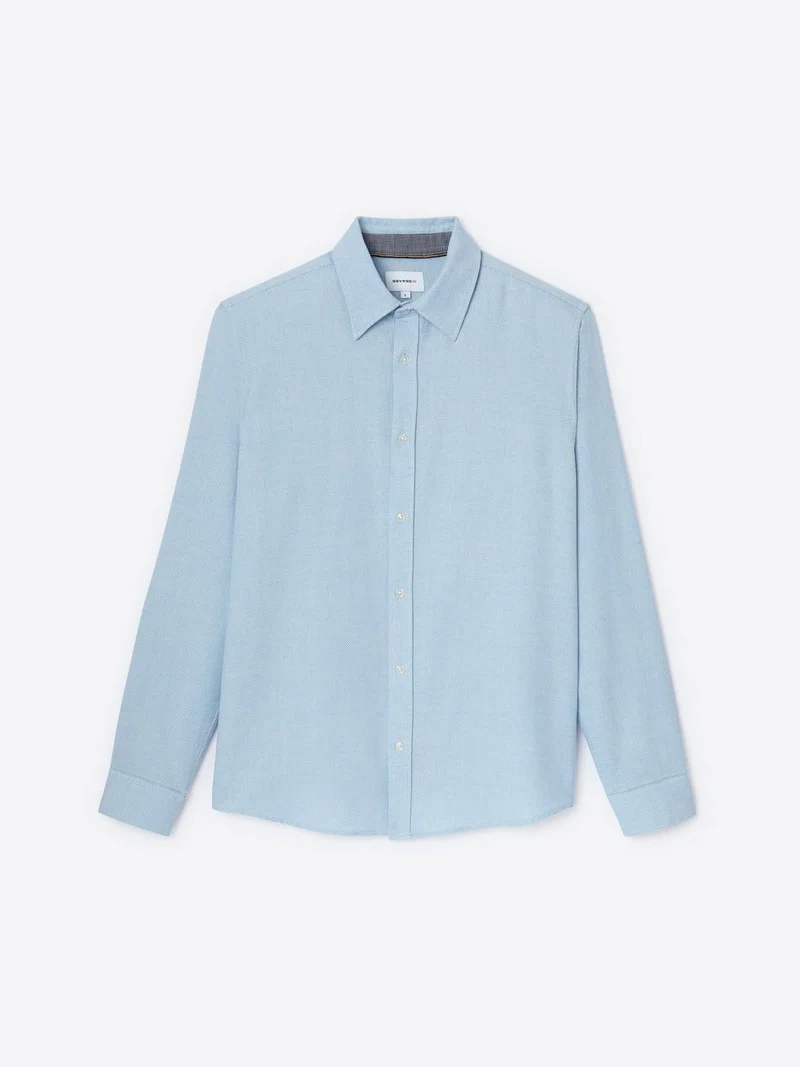Chemise à coudières en coton