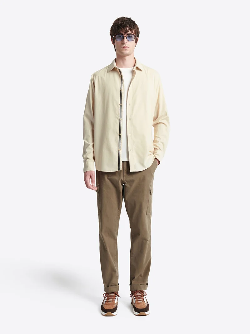 Chemise en velours 100% coton