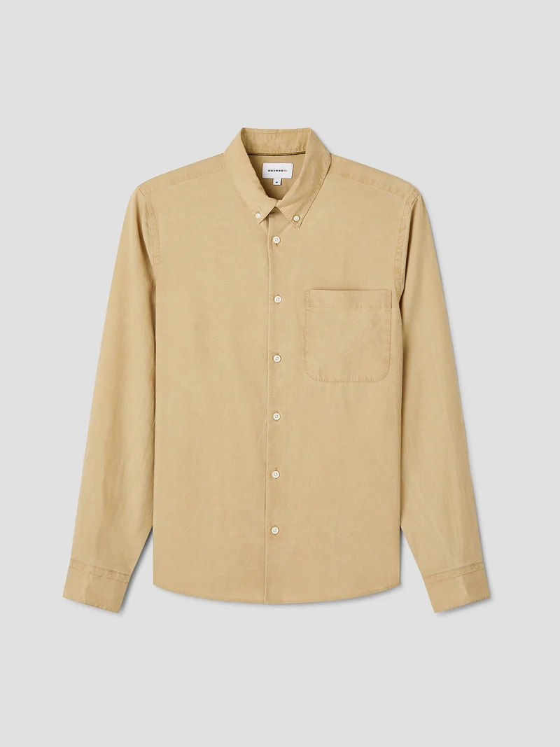 Chemise slim en lyocell