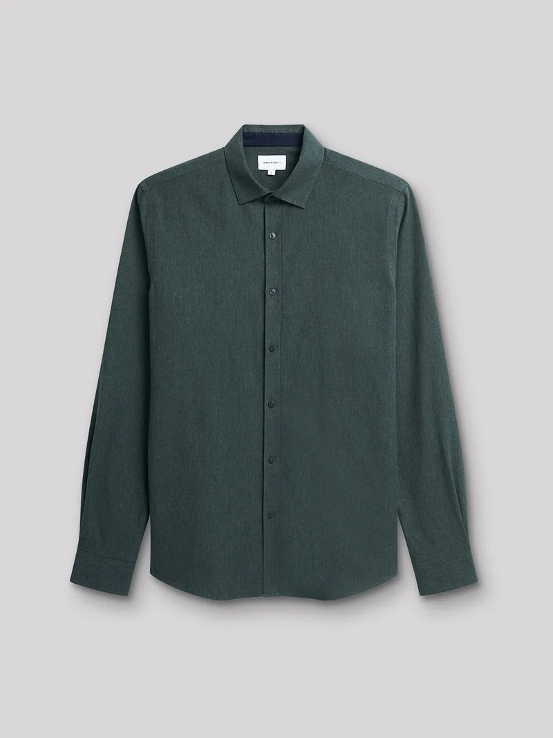 Chemise slim unie