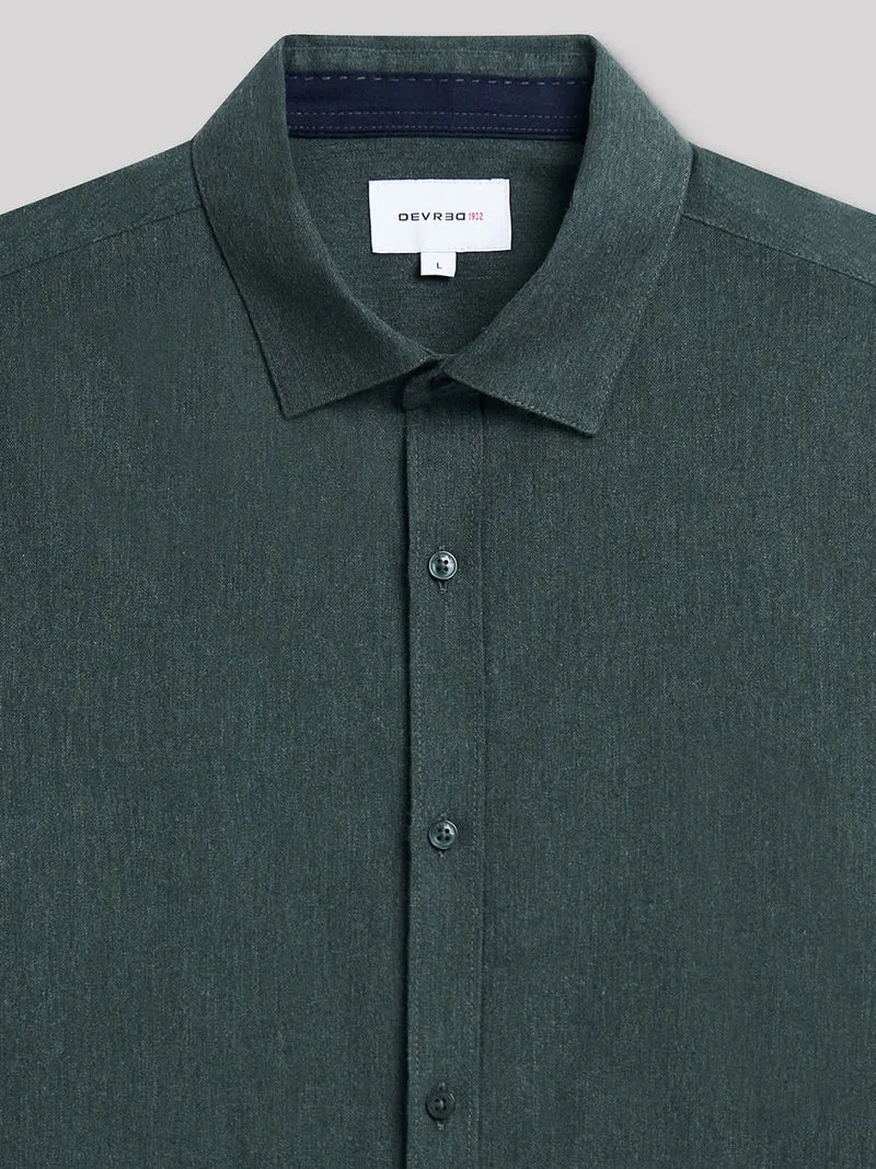 Chemise slim unie