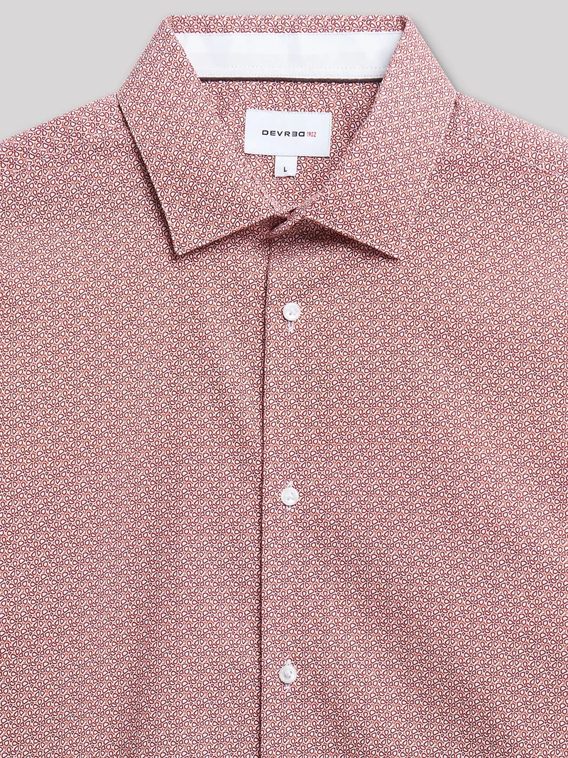 Chemise slim fleurie