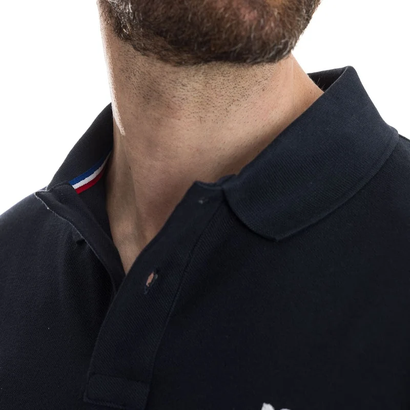 Polo bleu marine Made In France