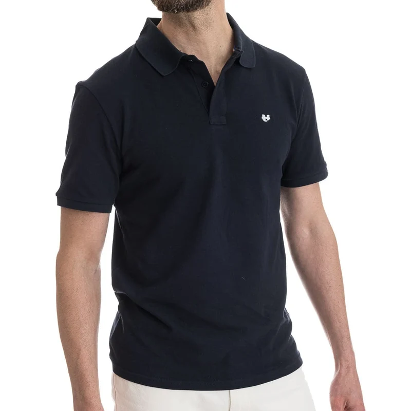 Polo bleu marine Made In France