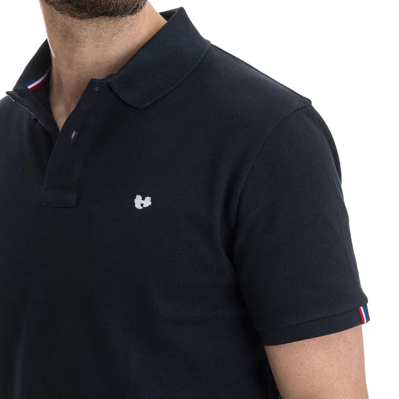 Polo bleu marine Made In France