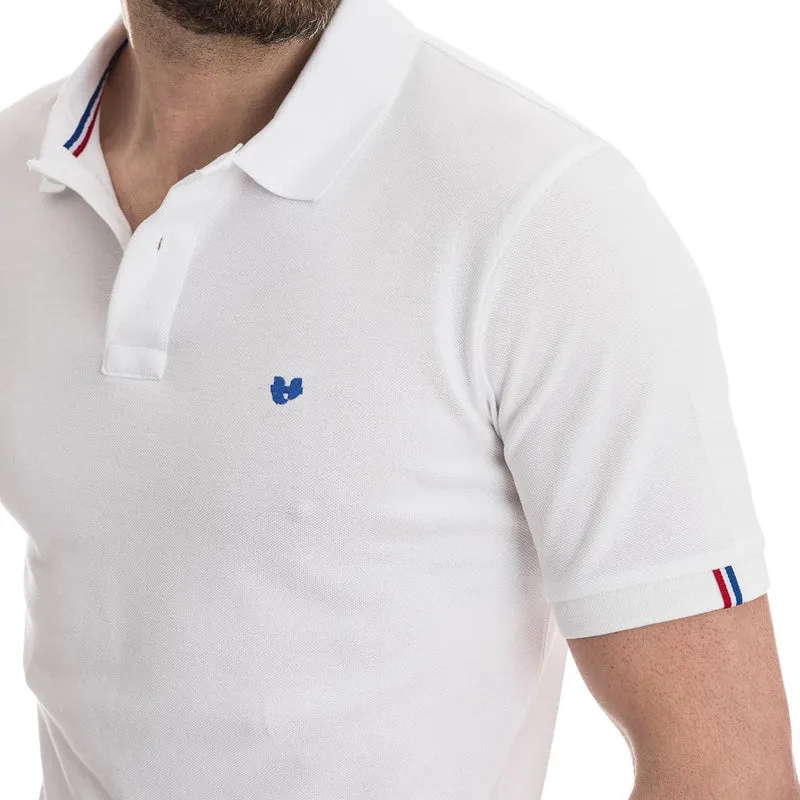 Polo Blanc Made In France