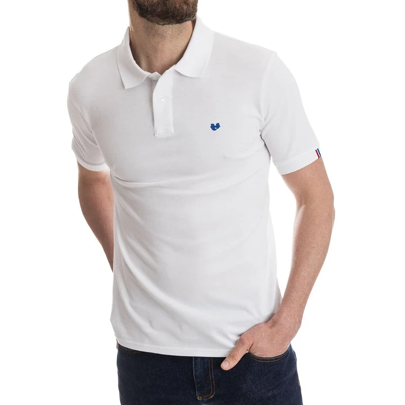 Polo Blanc Made In France