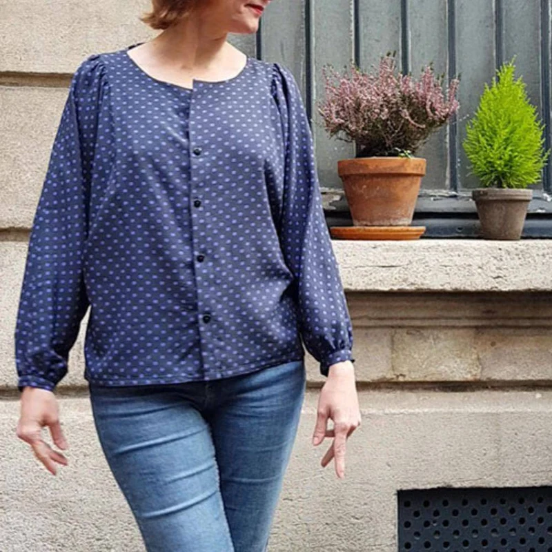 PATRON DE COUTURE PDF | Chemisier Ivy | Dress Your Body | BILINGUE (FR/EN)