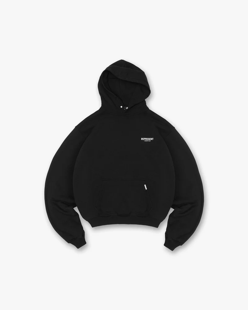 Represent Owners Club Hoodie - Black