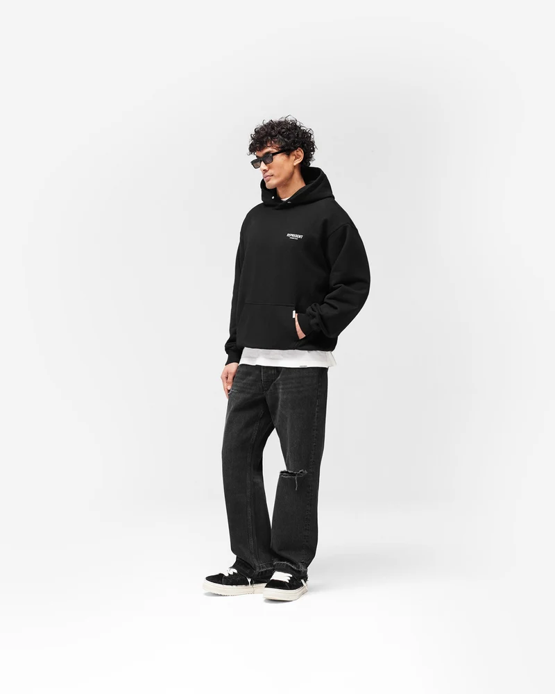 Represent Owners Club Hoodie - Black