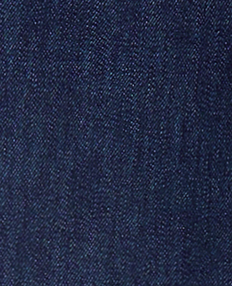 Short taille haute en jean avec pinces