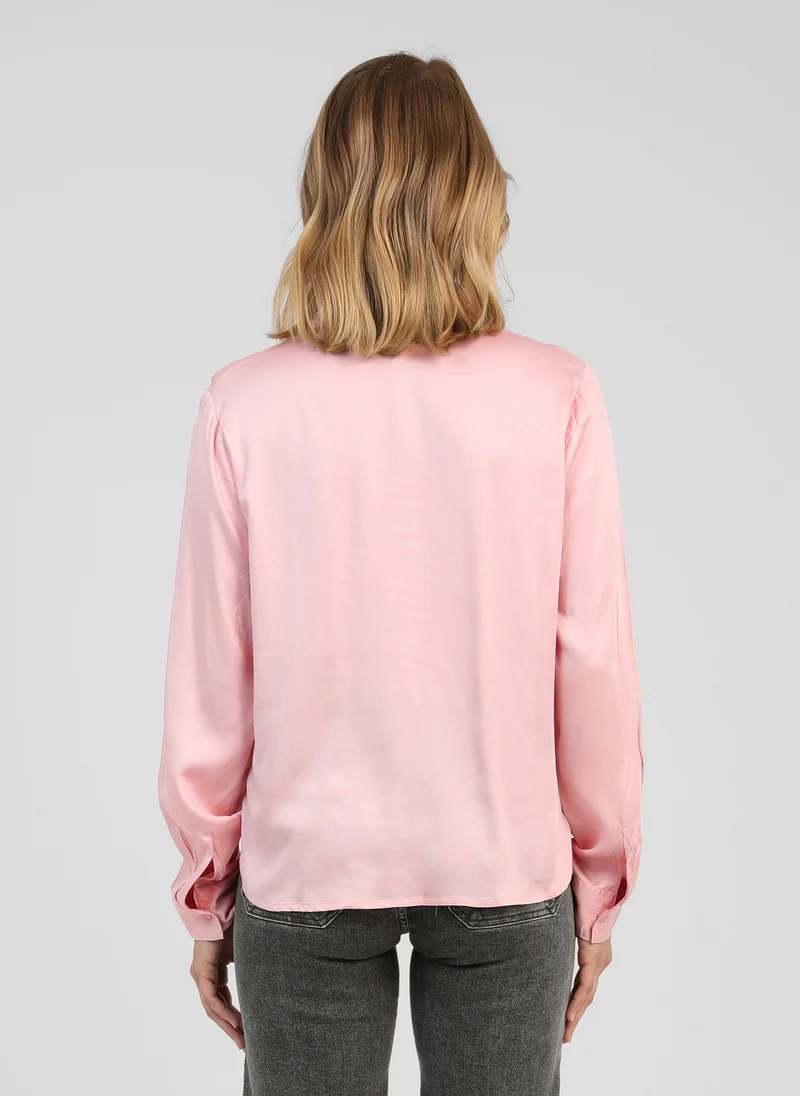 CHEMISE SARLA rose