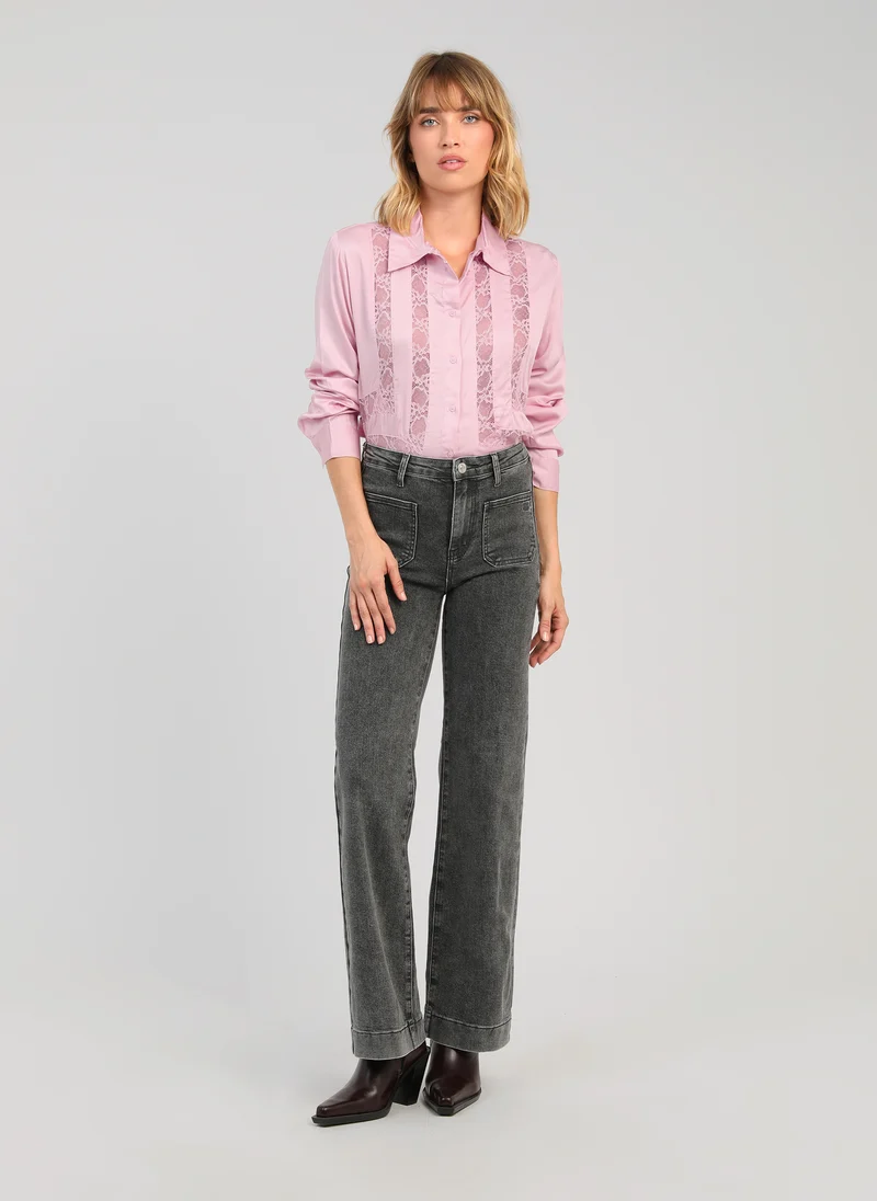 CHEMISE SARLA rose
