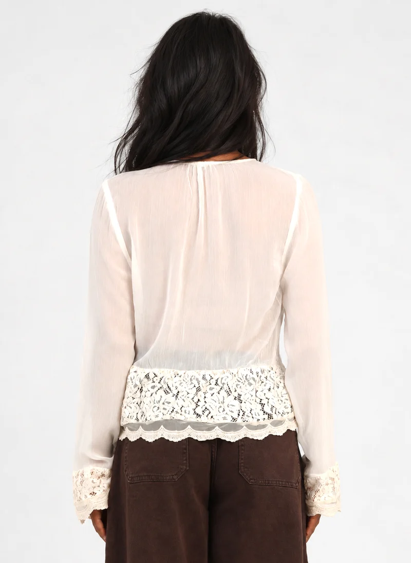 CHEMISE SALAMA ecru