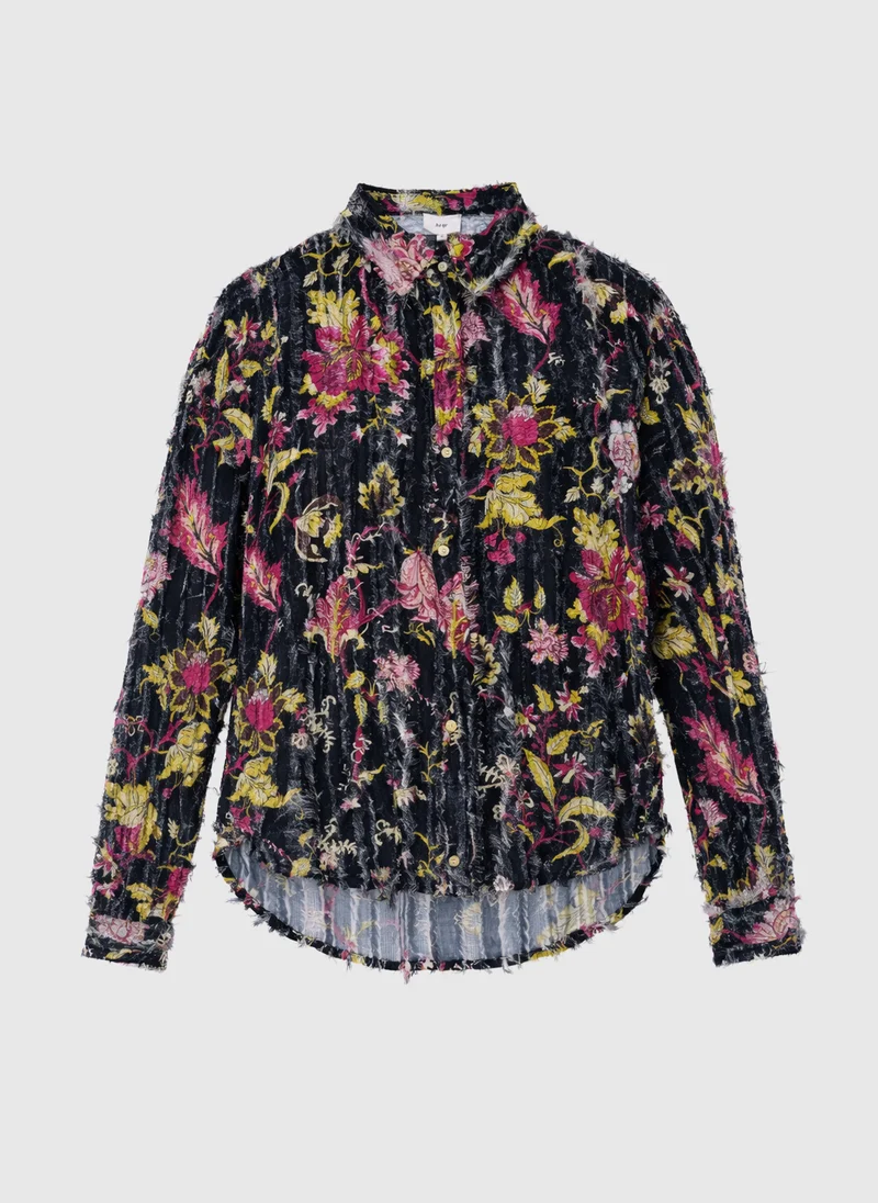 CHEMISE SOPHIKA jasione noir