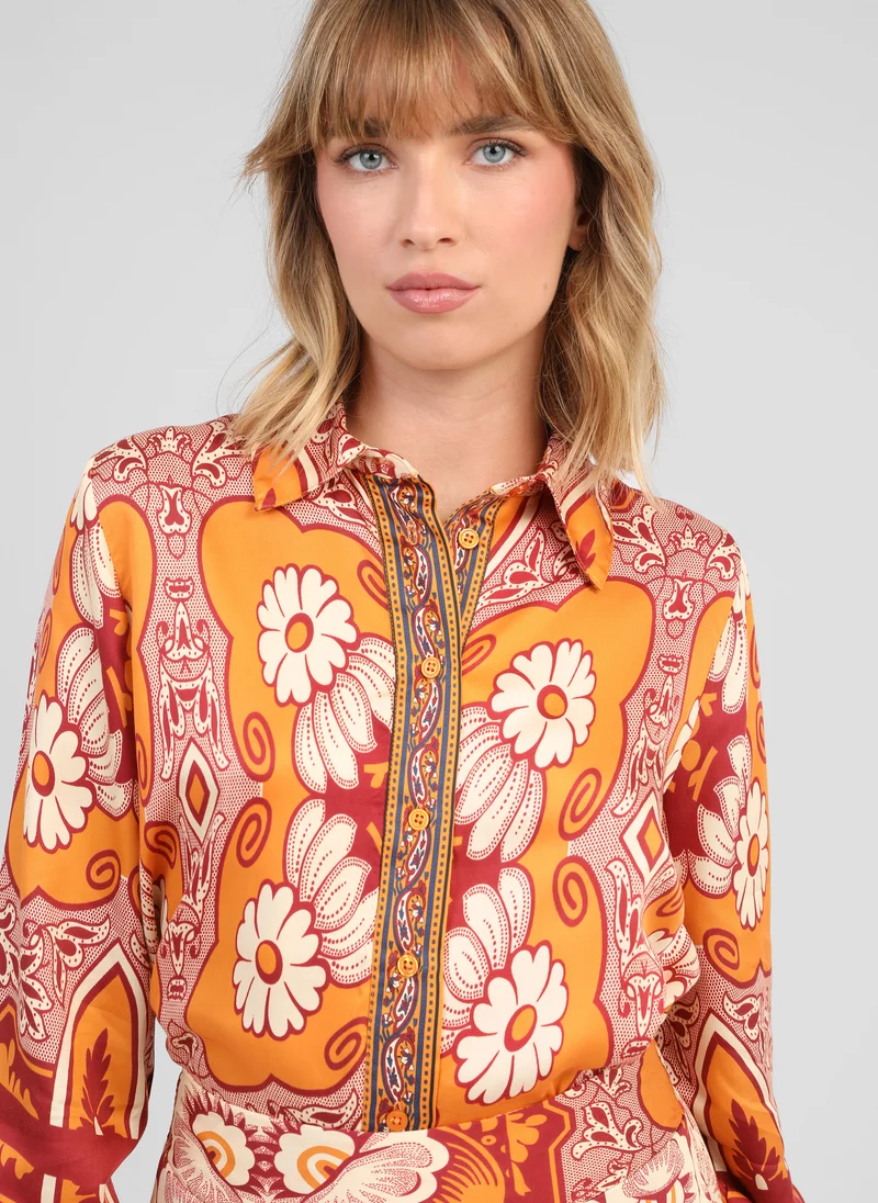 CHEMISE SARILANA vitali orange