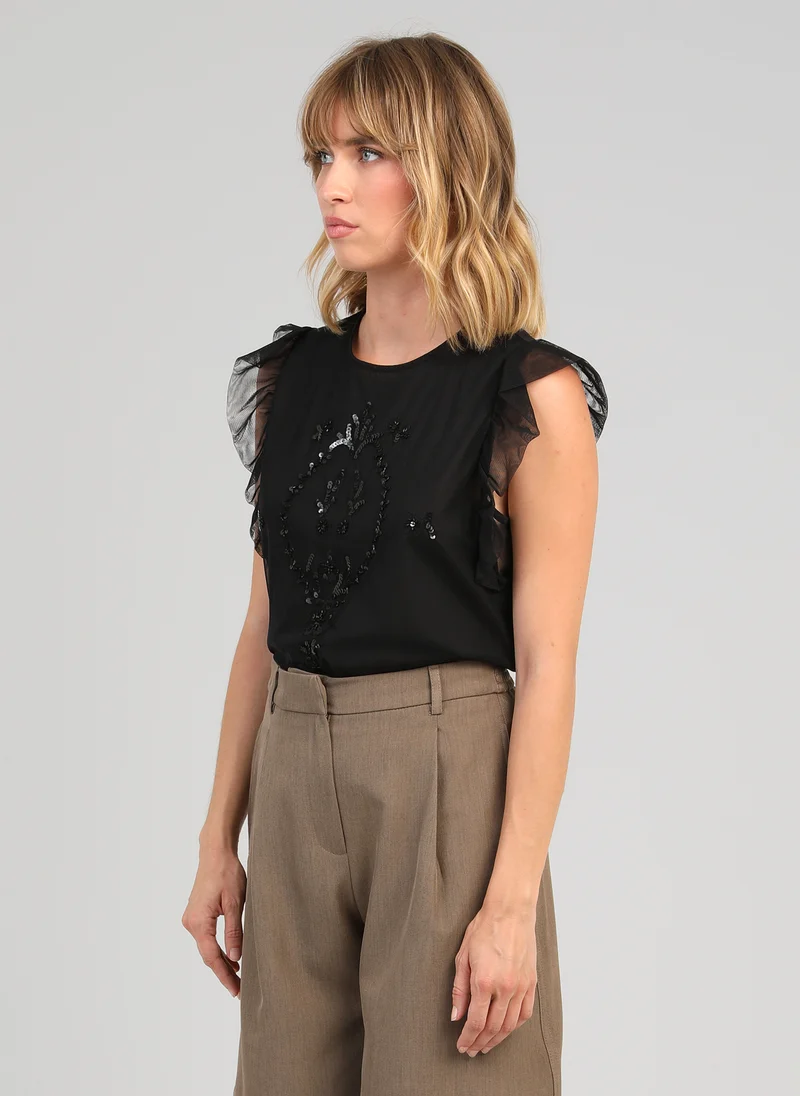 BLOUSE SELMANA noir
