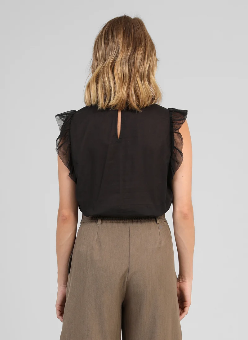 BLOUSE SELMANA noir
