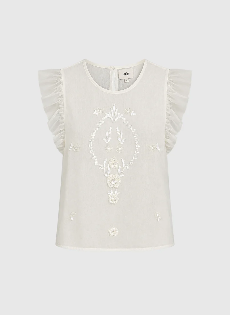 BLOUSE SELMANA ecru
