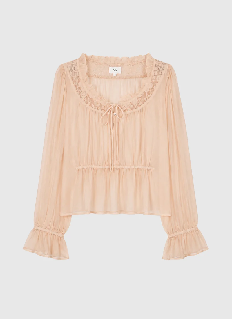 BLOUSE SIONA nude