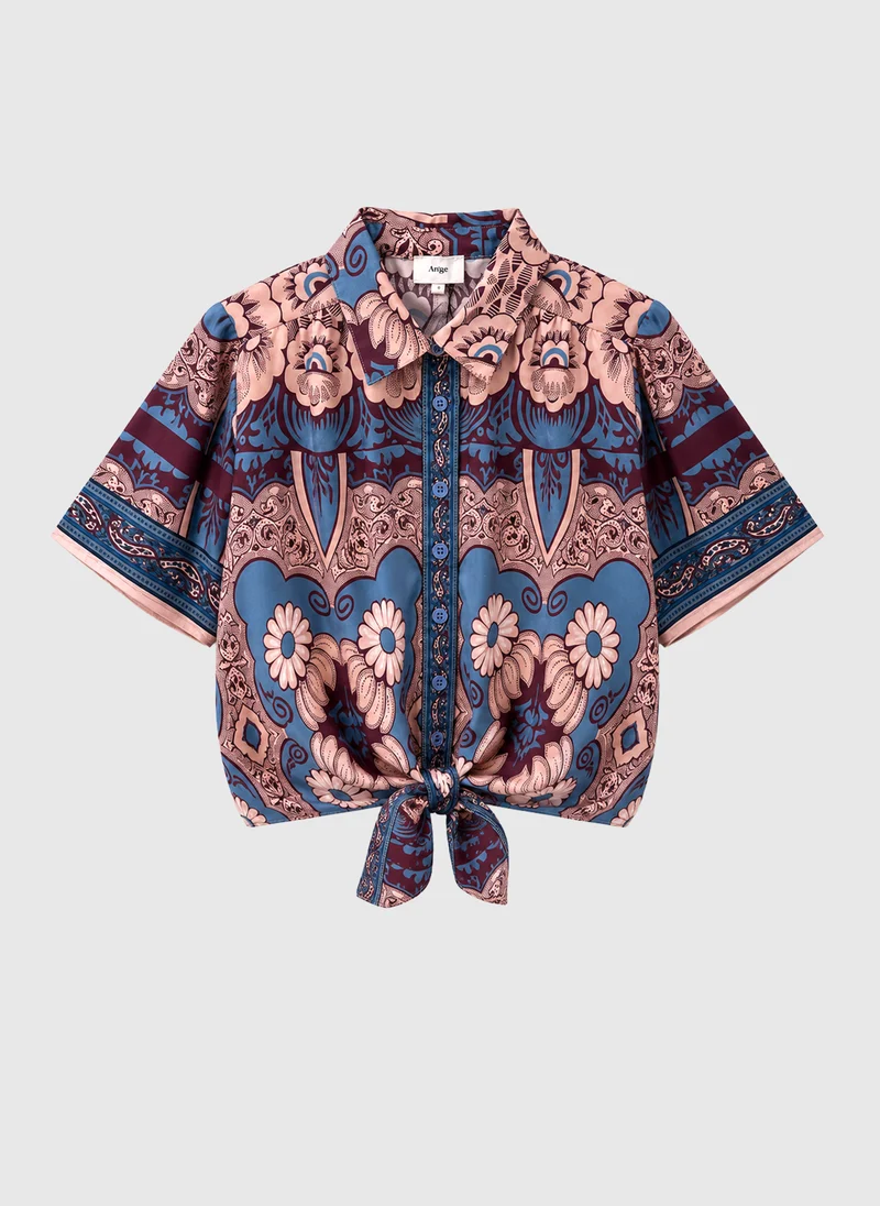 CHEMISE SUZANIE vitali bleu