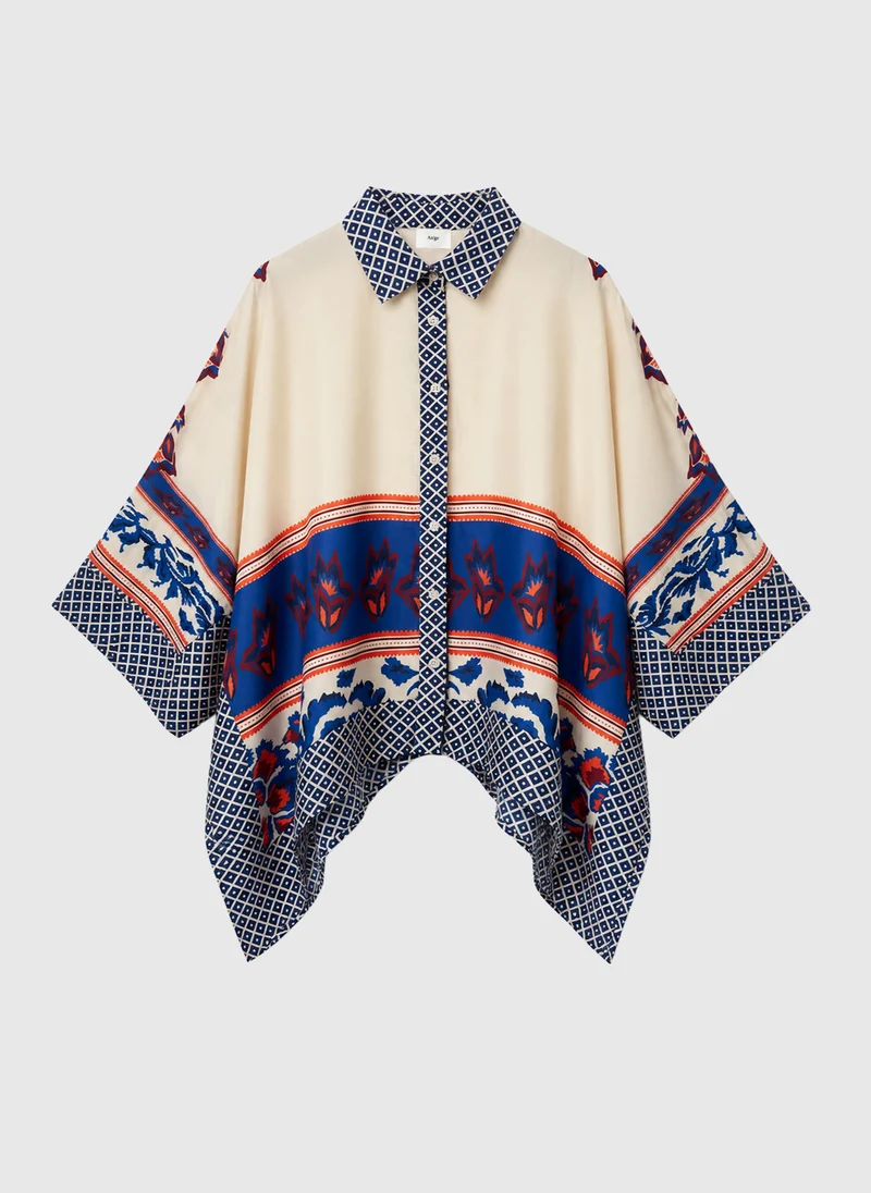 CHEMISE SARLENA galatea bleu