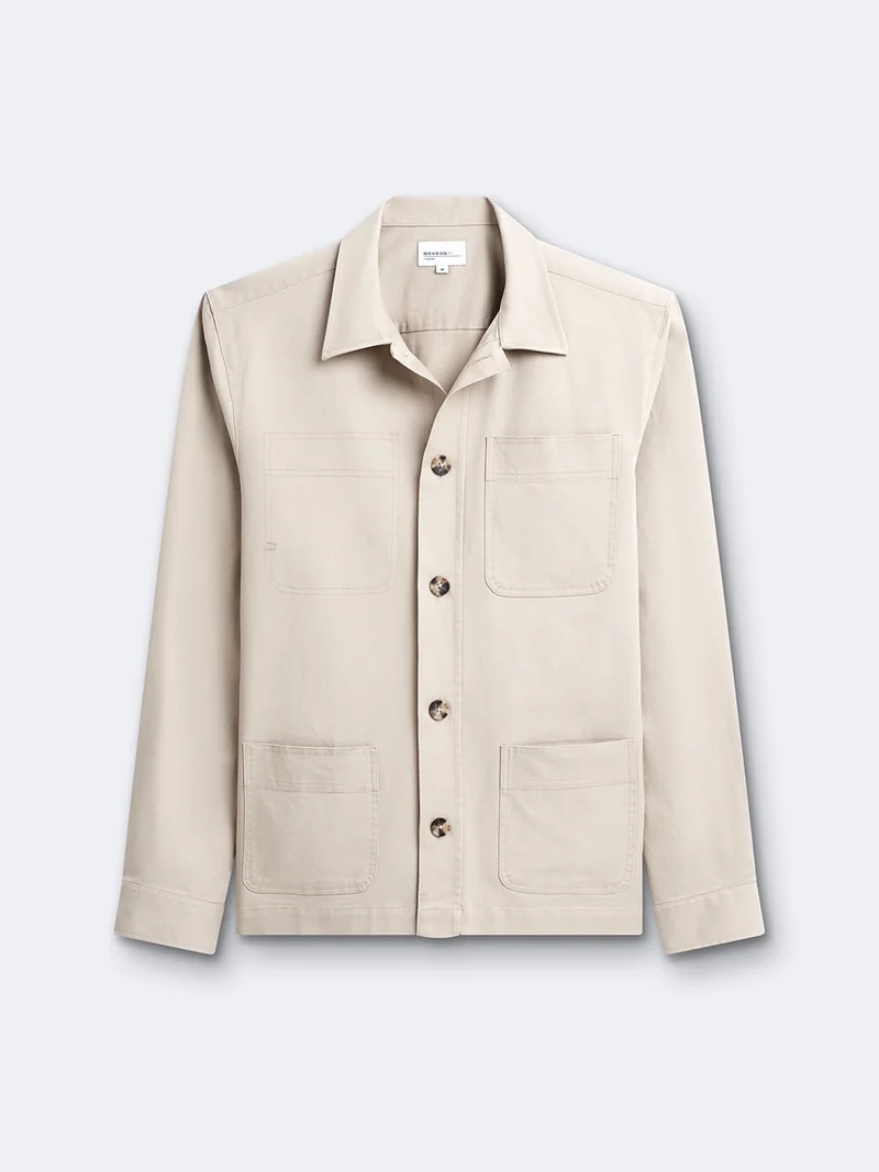 Surchemise regular en coton