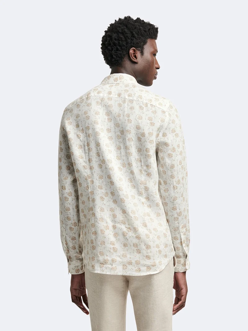Chemise slim fleurie