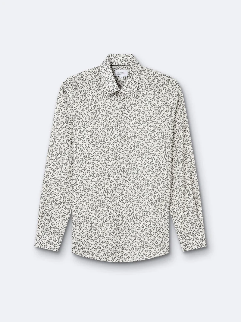 Chemise fleurie en coton
