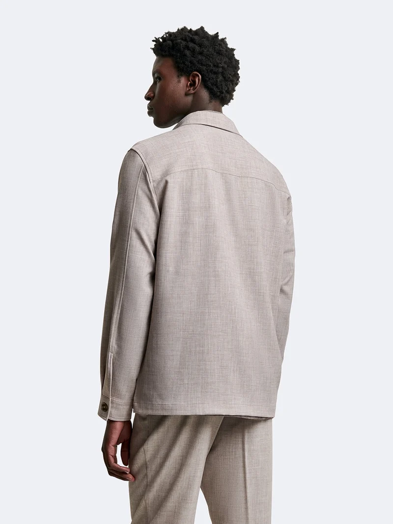 Surchemise regular 100% coton