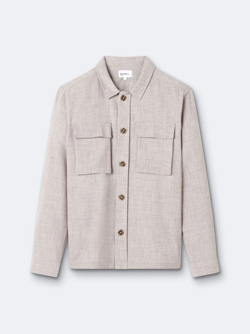 Surchemise regular 100% coton