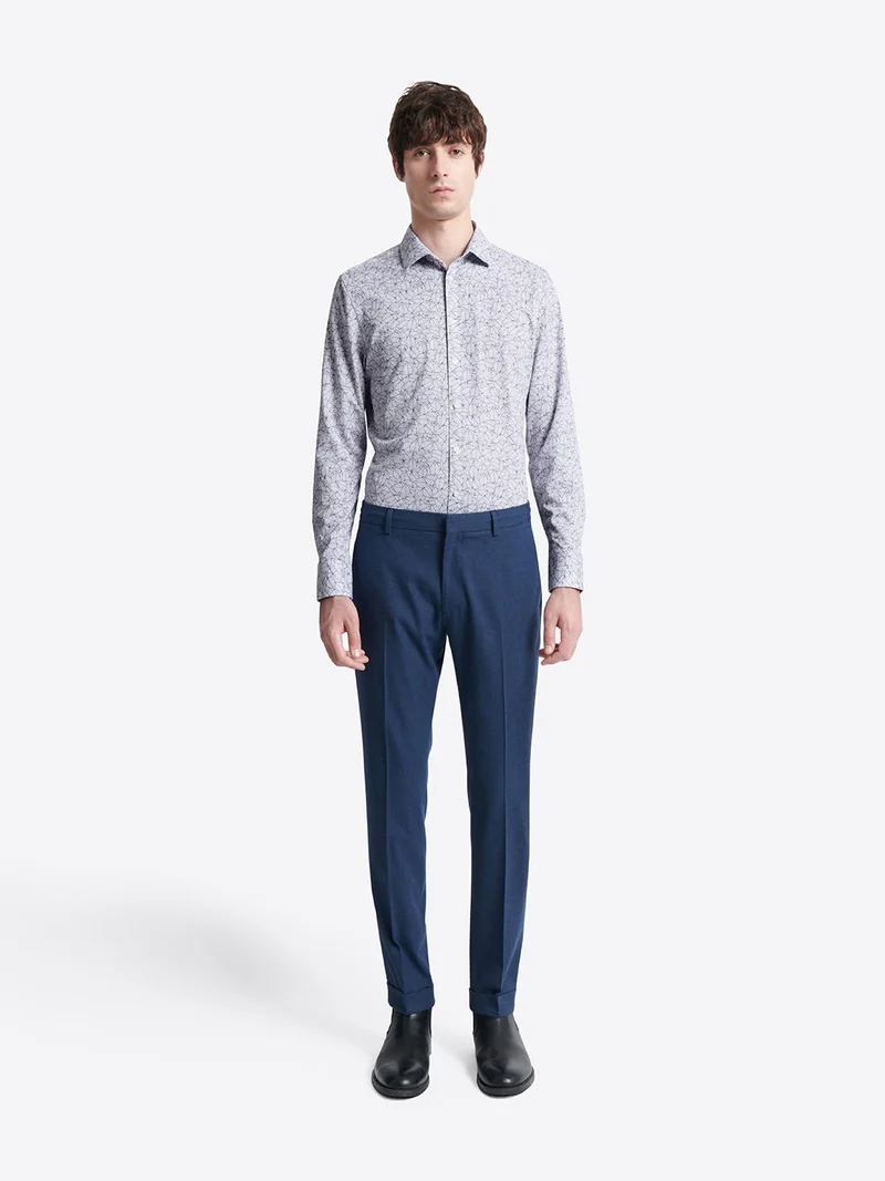 Chemise infroissable végétale