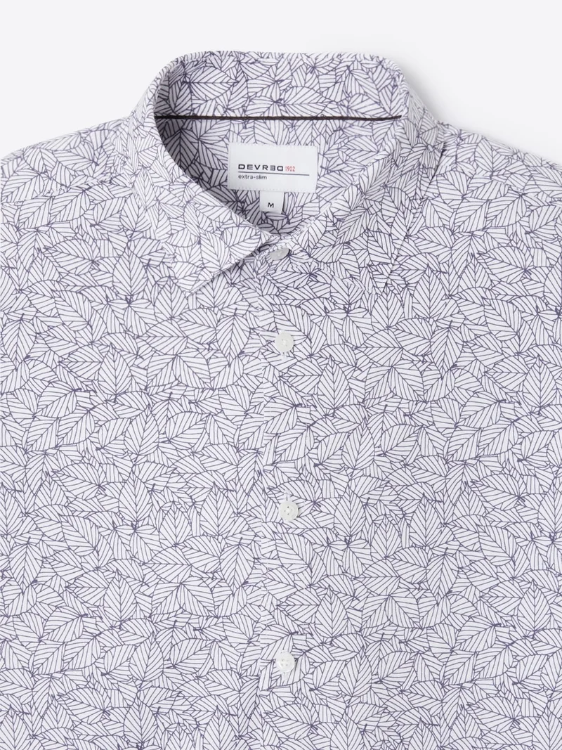 Chemise infroissable végétale