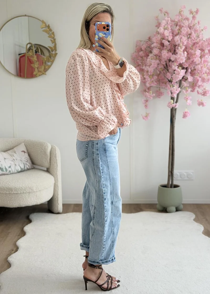 Blouse Kenza rose